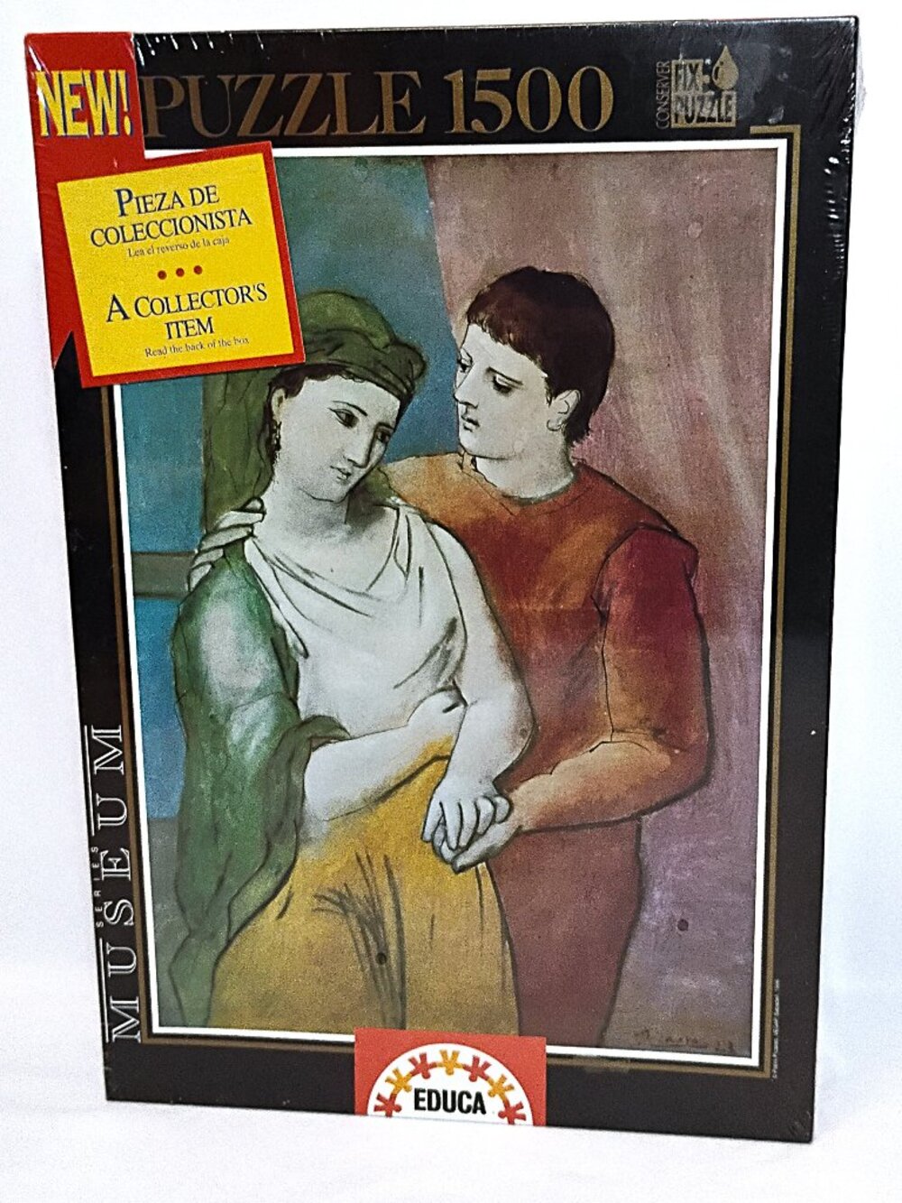Pablo Picasso 1500 Piece Puzzle Los Amantes Museum Series EDUCA New/Sealed